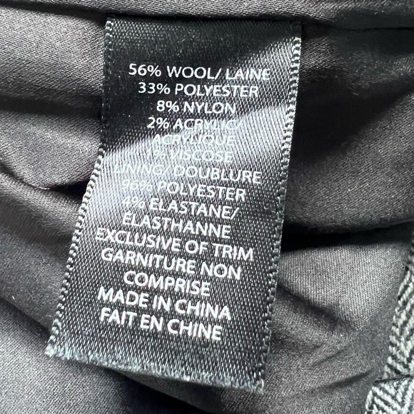 Pink Tartan Wool Blend Pants With Liner Size 14 - Picture 10 of 12